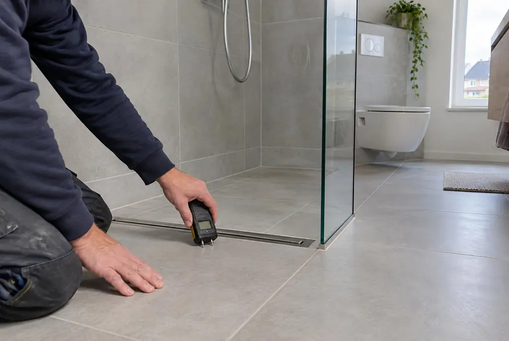 Lekdetectie Leersum – badkamer in een nieuwbouwwoning