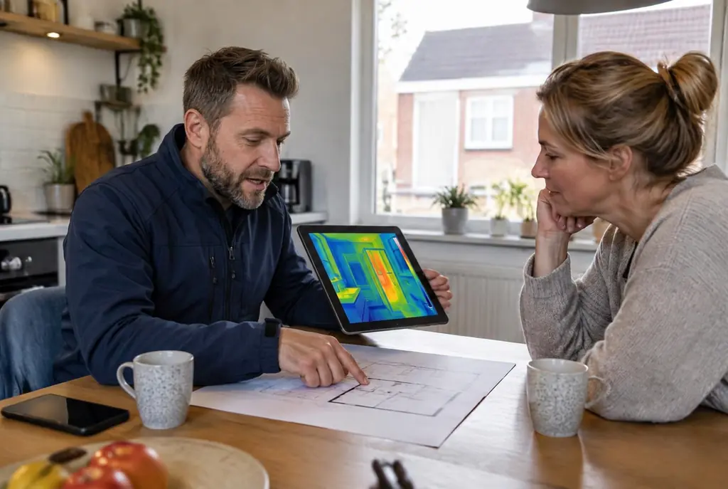 Lekdetectie Leersum – bevindingen bespreken aan de keukentafel